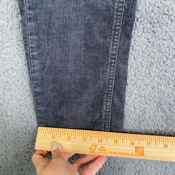 Rag & Bone Fit 1 Extra Slim Wrn Black Straight Leg Corduroy Pants Mens 28 - Picture 7 of 12